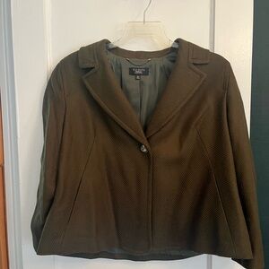 Talbots Women's Dark Olive Blazer